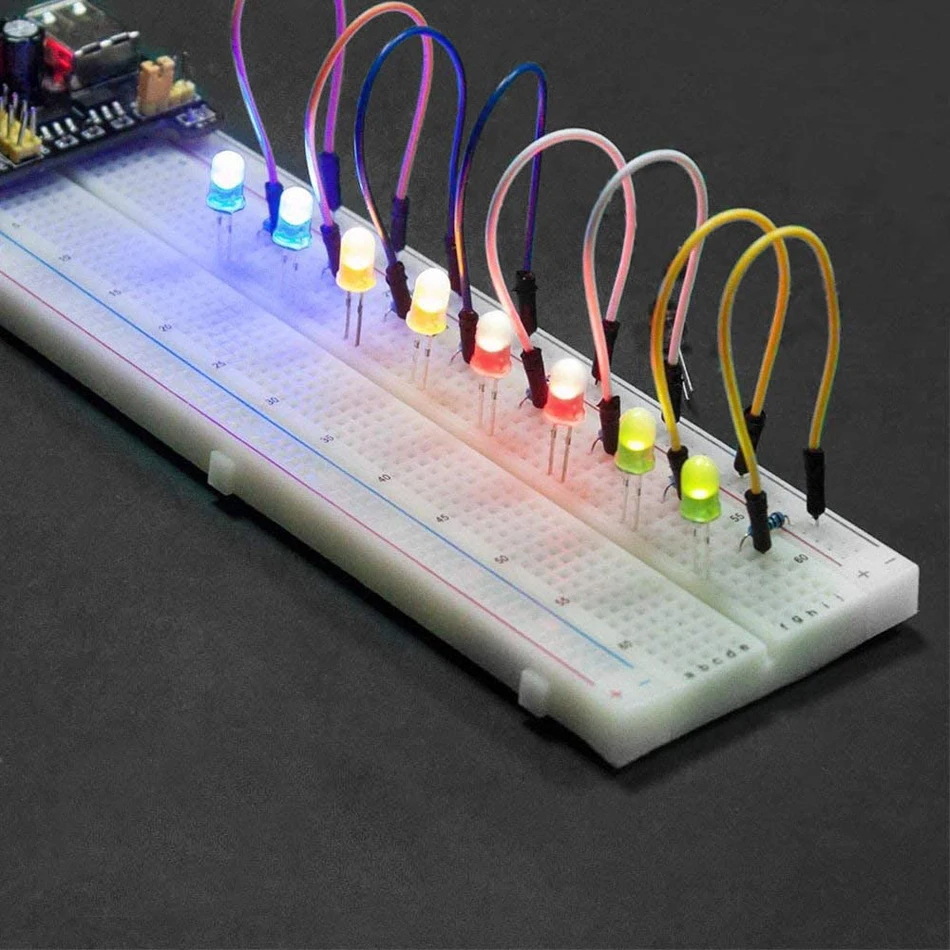 Макетная плата 830 точечная макетная 400 точек без пайки набор прототипов печатных