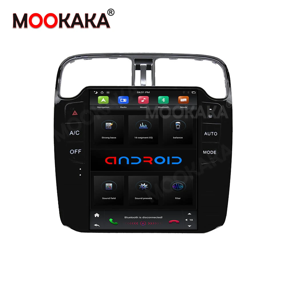 구매 테슬라 스타일 안드로이드 멀티미디어 플레이어 자동차 라디오 GPS 네비게이션 폭스 바겐 폴로 2011-2016 헤드 유닛 무선 카플레이 PX6 HD, 테슬라 스타일