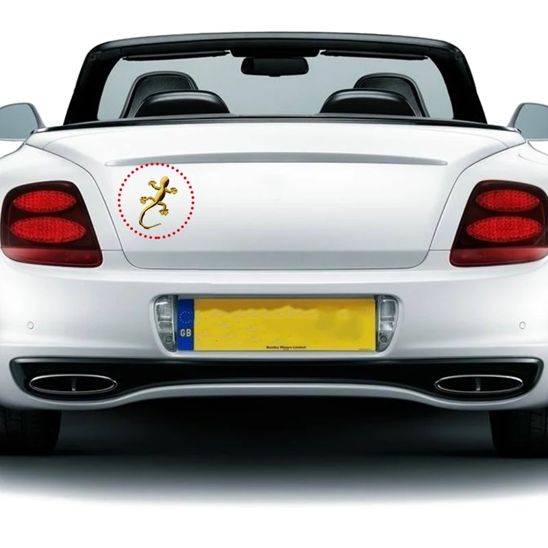 Модные автомобильные наклейки Gecko эмблема мотоцикла значок наклейка для BMW Nissan