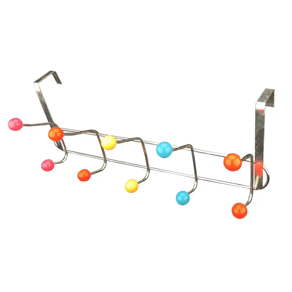 Вешалка для одежды с крючком не оставляющим следов 10 крючков кухни спальни