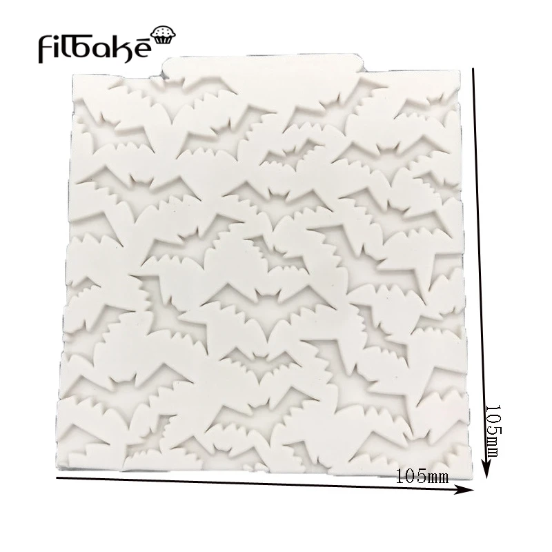 1 шт. 3D Силиконовая форма выпечка торта DIY Плесень Хэллоуин тема летучая мышь