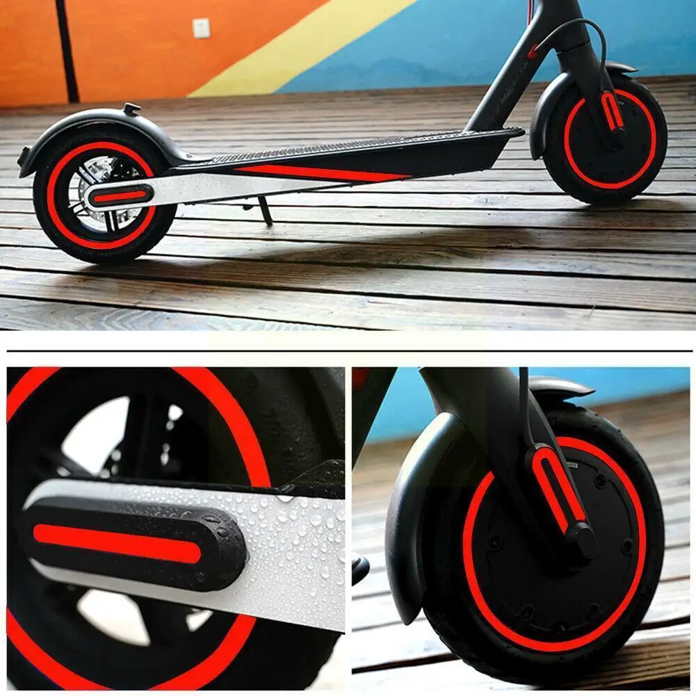 Наклейка на корпус скутера цветная Водонепроницаемая Светоотражающая наклейка