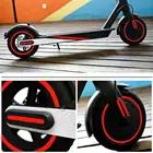 Наклейка на корпус скутера, цветная Водонепроницаемая Светоотражающая наклейка на корпус для Xiaomi Mijia M365 Pro M5U7