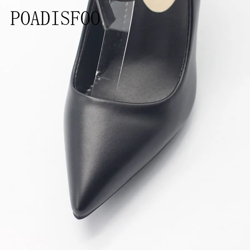 Женские туфли на металлической пуговице CEVABLUE классические в офисном стиле 3