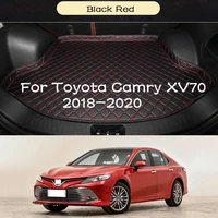 car trunk mat for toyota camry xv70 2021 2018 2019 2020 car waterproof anti dirty boot liner tray rear trunk mat cover