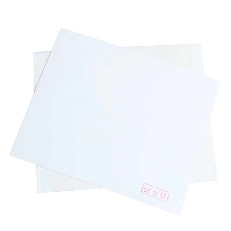 13x13 5 см антикварная серебряная фольга листы золотых листьев для художественных