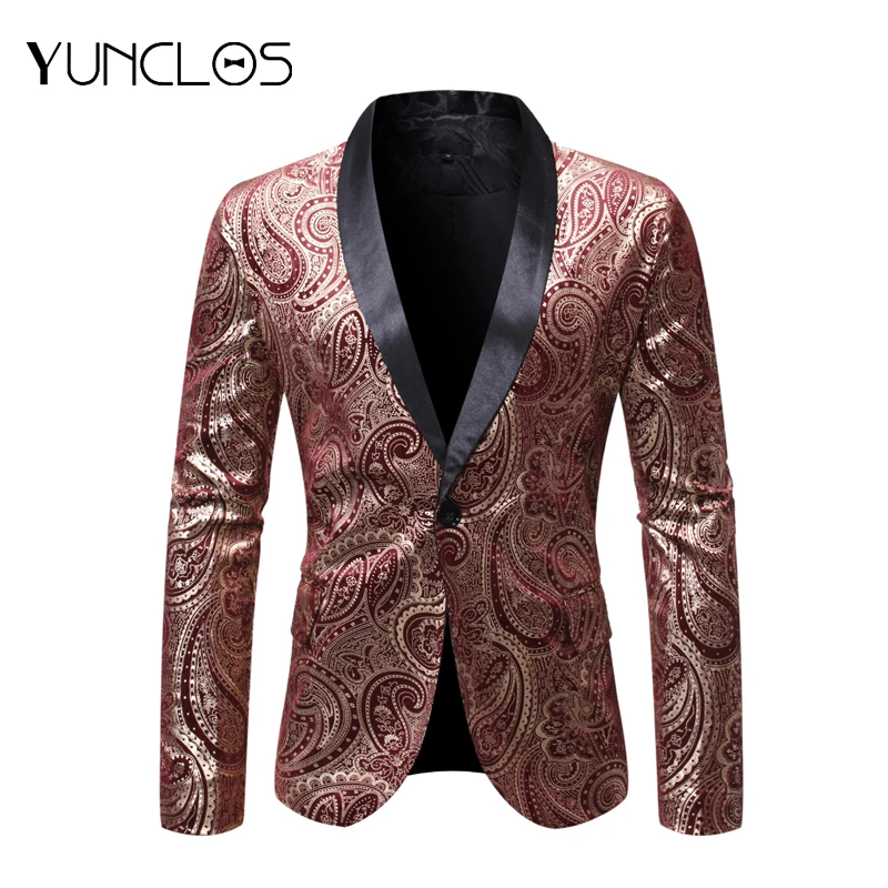 Новинка Мужской Блейзер свадебные и куртки для вечеринок зеленый фруктовый