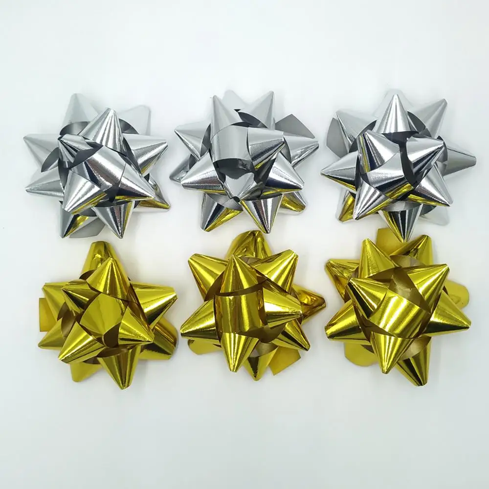 40 шт. самоклеящиеся мини-банты металлик 1 5 дюйма | Дом и сад