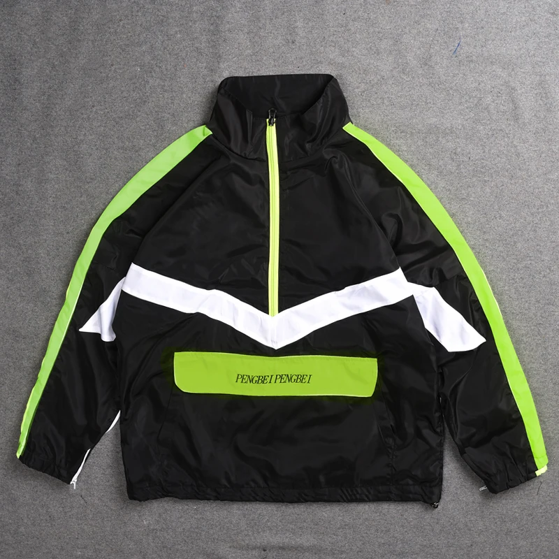 Костюмы в стиле хип хоп для детей флуоресцентная зеленая спортивная одежда