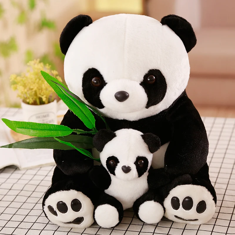 

18-50cm 1Pc HOT Large Size Panda Doll Plush Toy Baby Bear Pillow Panda Cloth Doll Kids Toys Baby Birthday Gift For Children