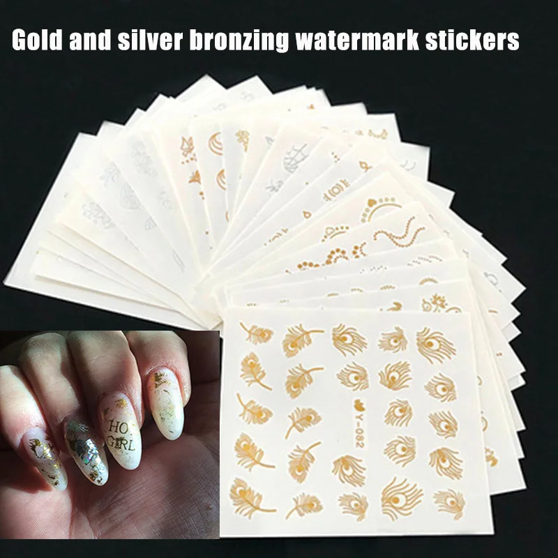 30 листов/набор наклейки для ногтей с изображением животных|Стикеры и наклейки| |