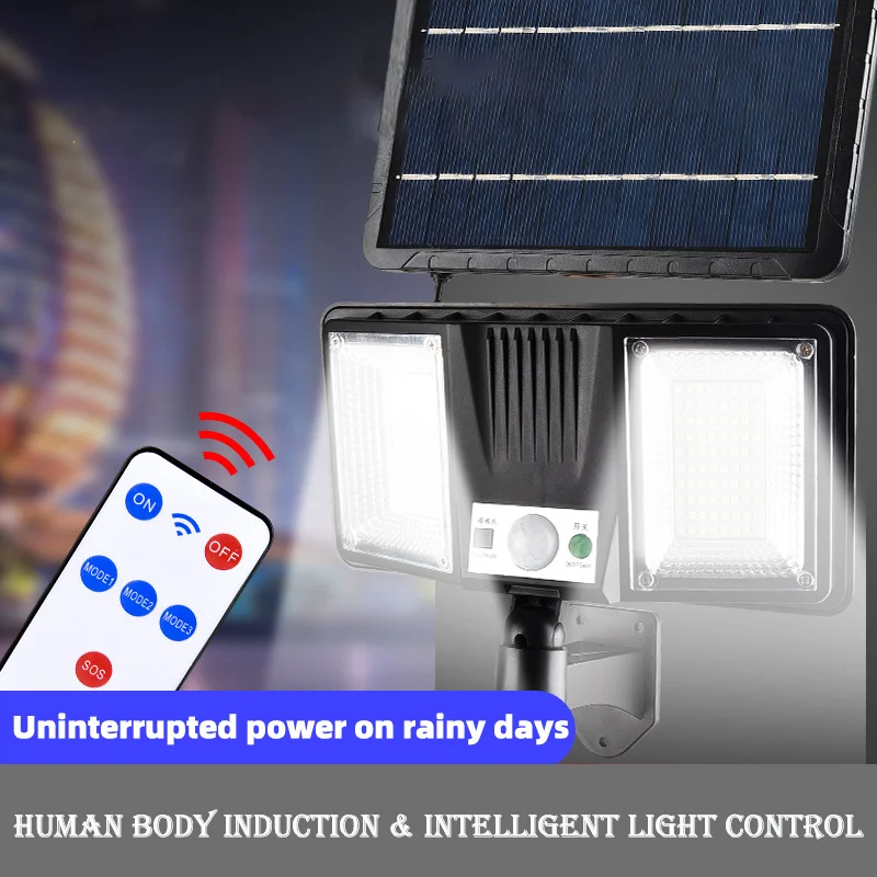 

Outdoor Solar Light Exterior Waterpoof Spotlights Floodlight Solar Energy Indoor Motion Sensor Sunlight Powered Solar StreetLamp