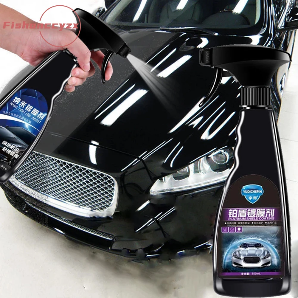 

500ML Car Ceramic Coating Liquid Glass For Auto Car Wax Paint Car Polish Cleaning Spray Paint Polish For Plastic Ceramic For Car