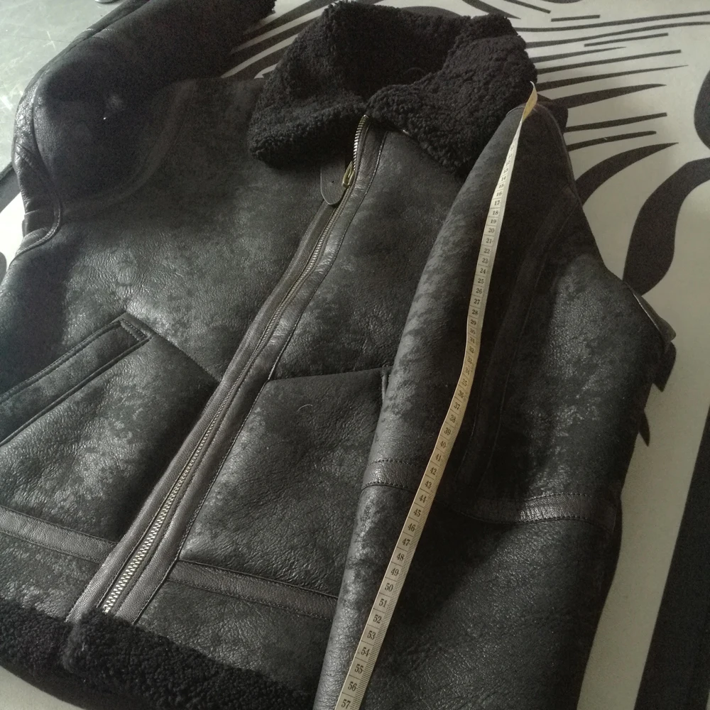 Шуба LUHAYESA Мужская со съемным капюшоном из натурального меха теплая зимняя одежда