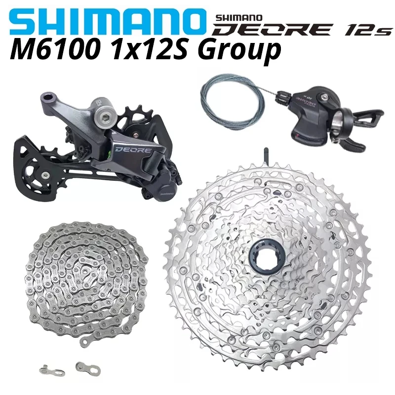 Переключатели скоростей Shimano Deore M6100 1X1 2 групповой набор 12 рычаг переключения