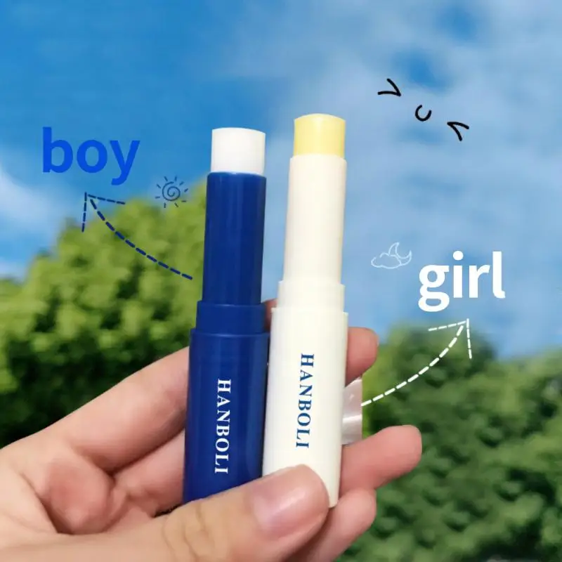 

2Pcs Lip Balm Moisturizing Lasting Lip Care Repair Desalination Dead Skin Men Women Two Lipsticks Lip Makeup Lip Care Oil TSLM1
