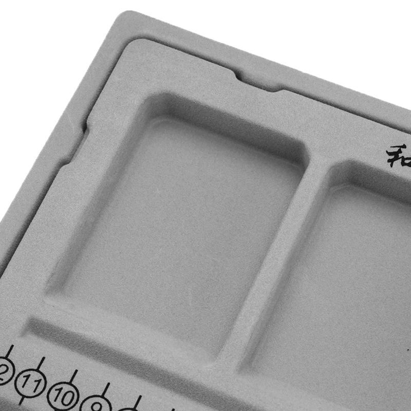 Bracelet Necklace Beading Organizer Tray Flocked Bead Board DIY Jewelry Making Gray Design Craft Tool Accessories | Украшения и