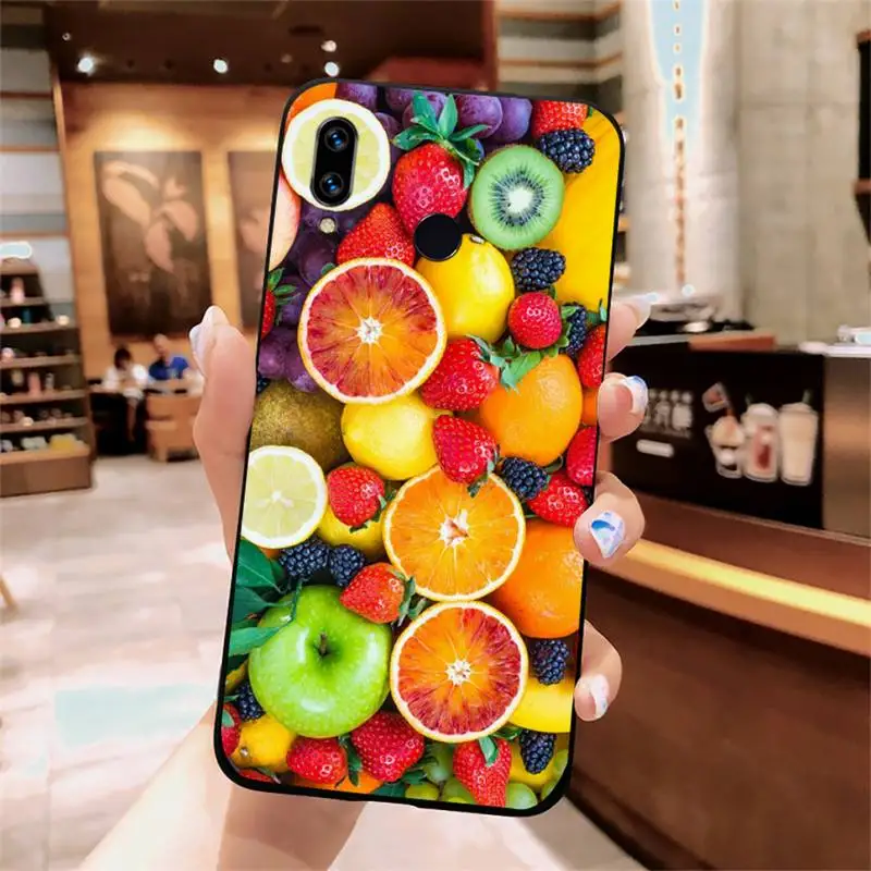 

colorful fruit Food strawberry Phone Case For Xiaomi Redmi note 7 8 9 t k30 max3 9 s 10 pro lite