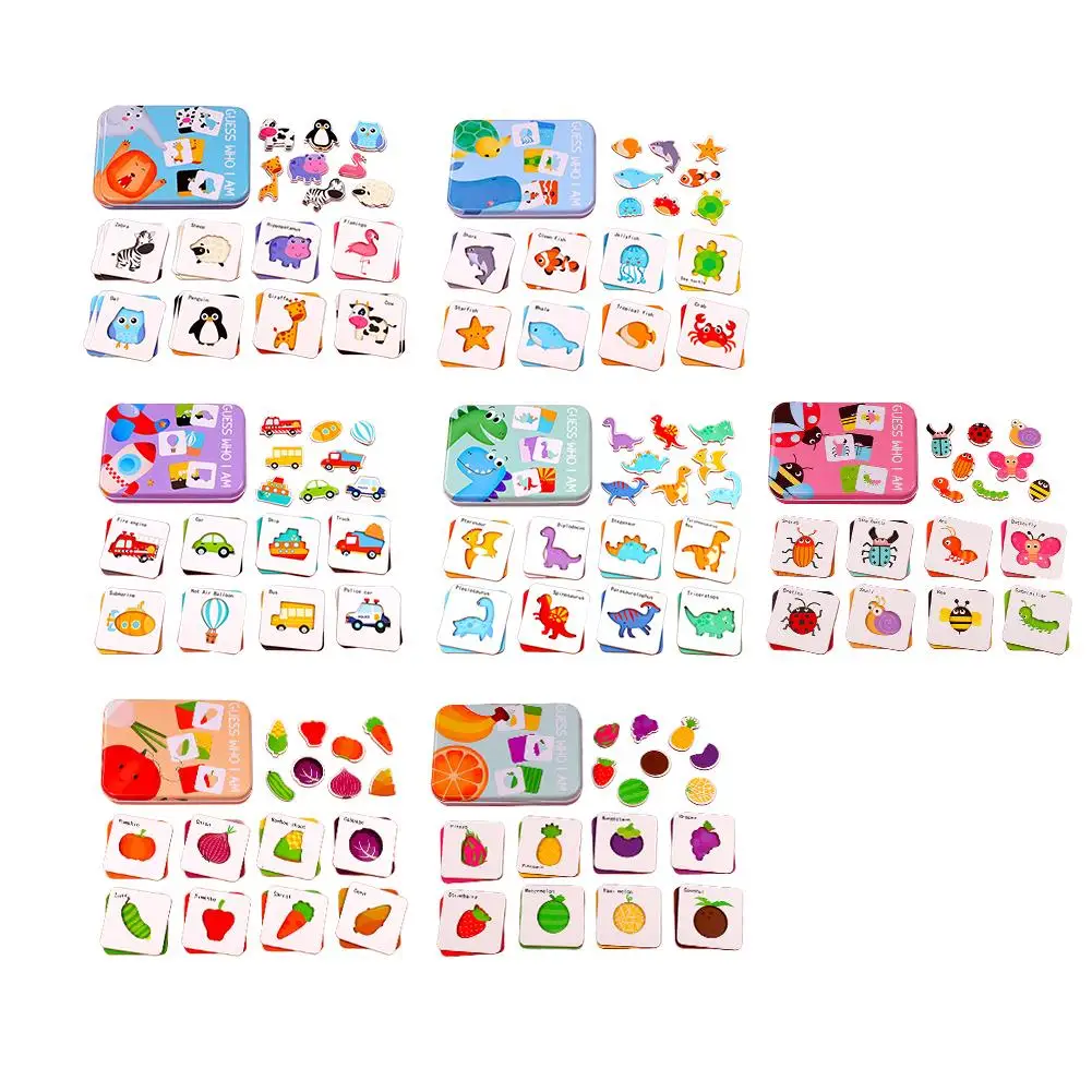 

Cognitive Matching Puzzle Baby High-quality Durable Delicate Creative Jigsaw Board Kids Montessori Educational Toys
