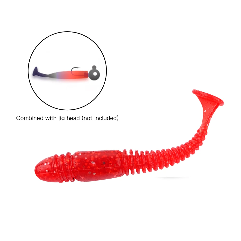 iLure New Fishing Soft Lures Silicone Bait 5.5cm 7.5cm 8.5 Goods For Fishing Sea Fishing Pva Swimbait Wobblers Artificial Tackle