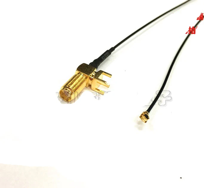 IPEX/U. FL/IPX к SMA Гнездовой разъем RF удлинитель коаксиальный Пигтейл кабель печатного монтажа адаптер