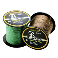 braided fishing line 4 strands 500m 12 80lb pe line multifilament saltwater freshwater smooth floating wire