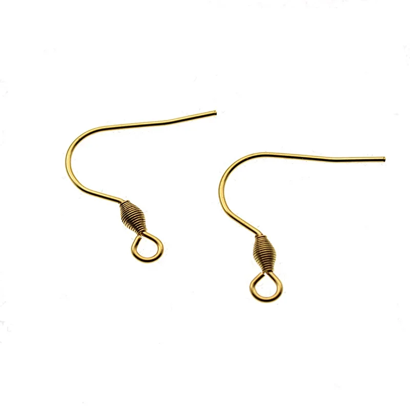 Застежки-крючки для сережек сделай сам проволока из нержавеющей стали под