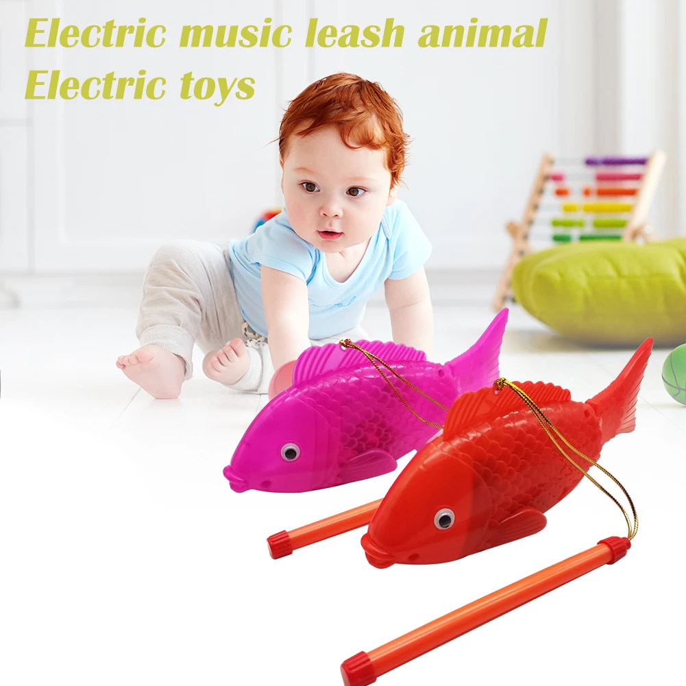 

Walking Singing Leash Pig Toy Animal Toys Children Early Learning Electric with Musical Light Supplies for Kids