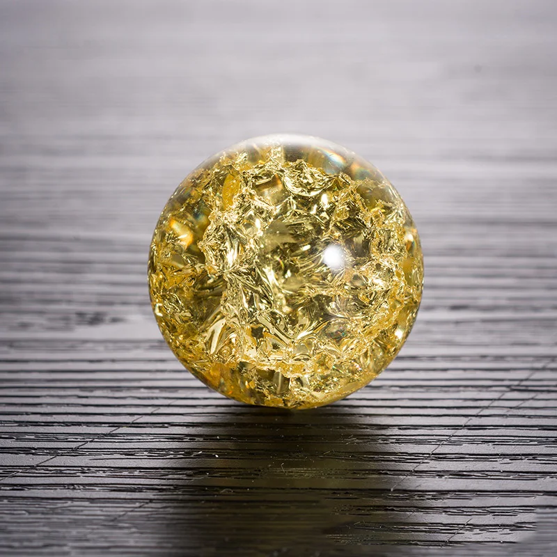 30 мм ледяной треснувший хрустальный шар фонтан бонсай водостойкие украшения