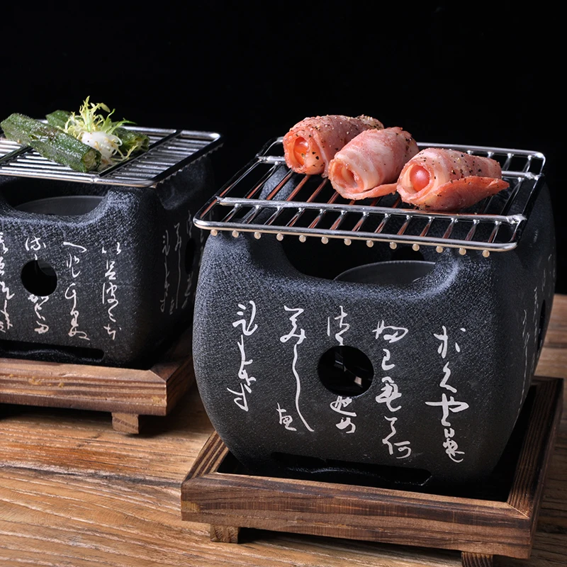 Японская печь для выпечки из нержавеющей стали и углерода коммерческий