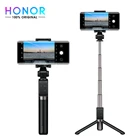 Монопод для селфи Honor Pro, портативный беспроводной монопод с четырехклавишным мини-контроллером, BT3.0, для iOS и Android смартфонов, черный цвет