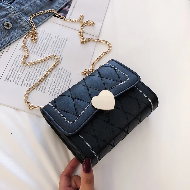 

New Woman Shoulder Bag Fashionable Simple Chain Messenger Bag High Quality Luxury Designer Handbag 2021 New Female Underarm Bag