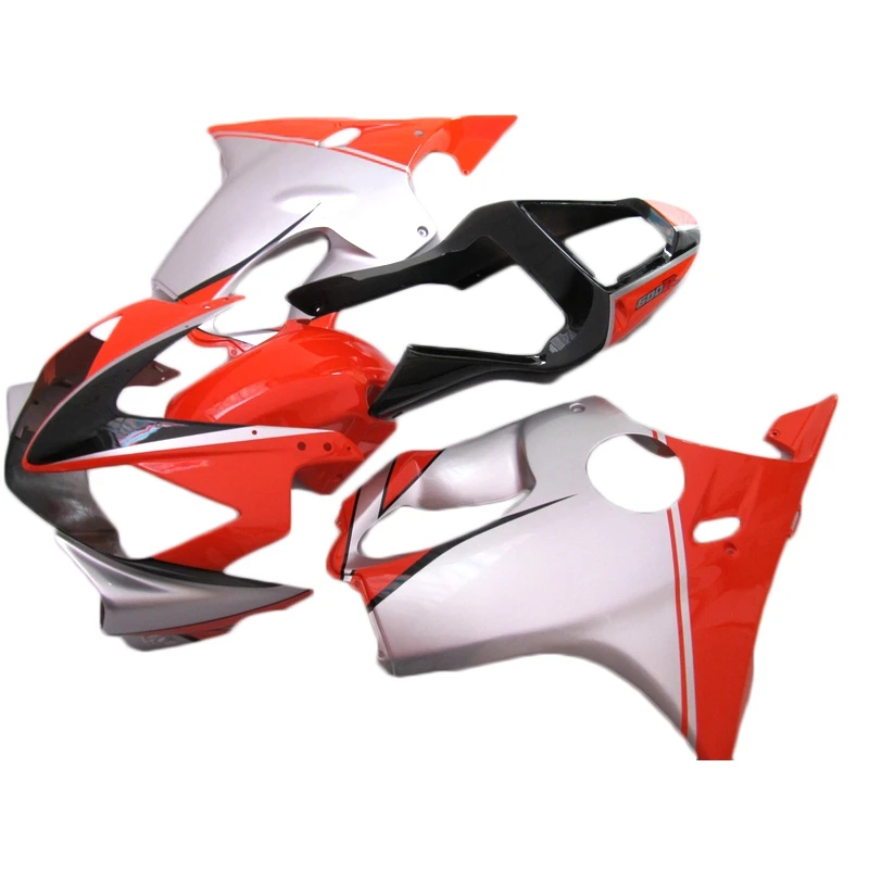 Обтекатель Подходит для Honda CBR600 F4i 2001 2002 2003 комплект оранжево-белых обтекателей