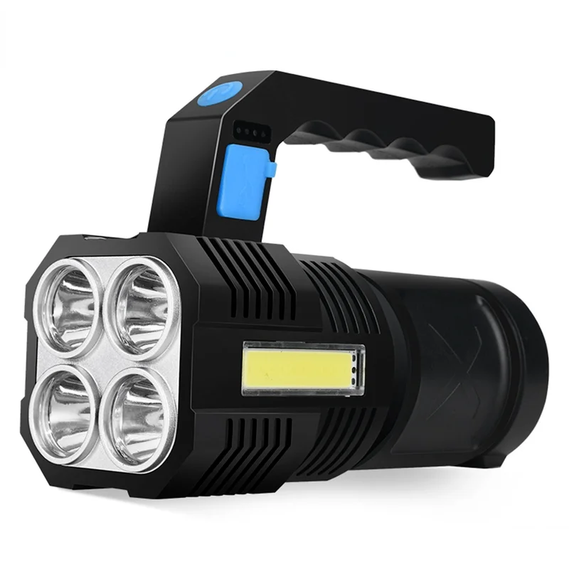 

High Power Led Flashlights Ultra Bright Torch Rechargeable Outdoor Camping Long-range Flashlight 4 Switch Mode Led Flashlight