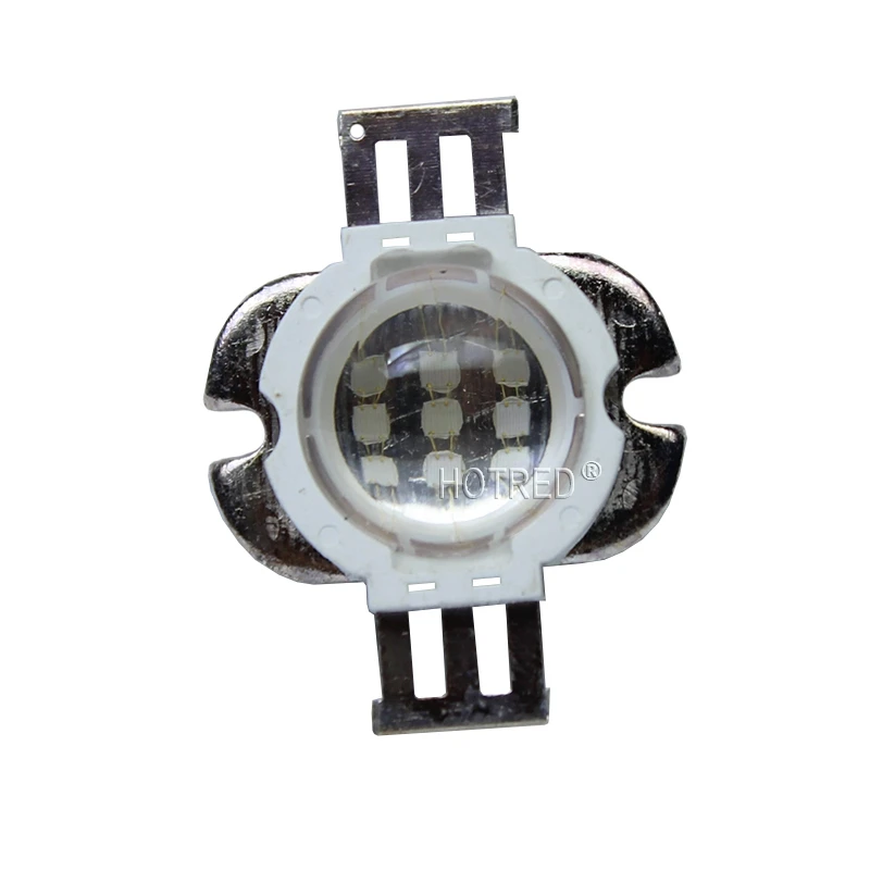 10 Вт COB 45mil led холодный теплый белый ярко синий зеленый IR940nm 850nm UV395 acquarm