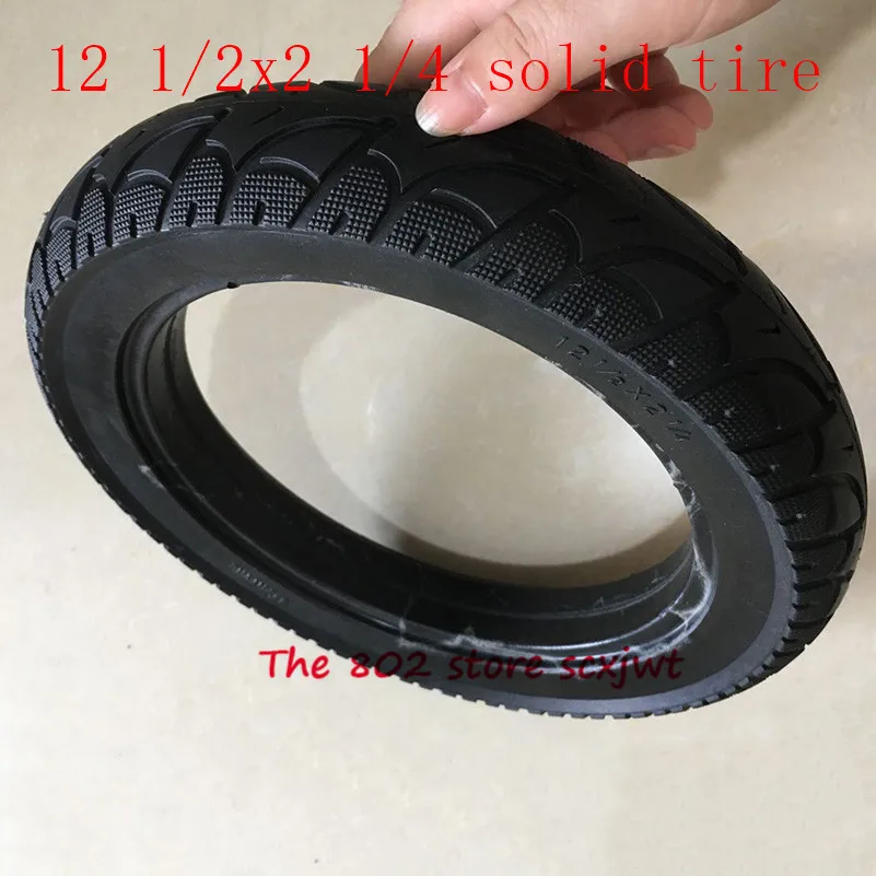 Размер 12 1/2X2 1/4 твердые шины 1/2*2 бескамерные для электрический скутер ненадувные