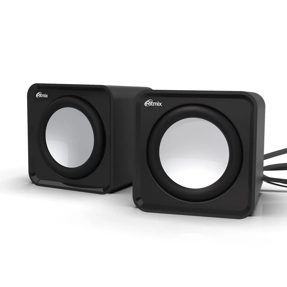 Компьютерная акустика RITMIX SP-2020 черный/красный [AUX USB] | Электроника