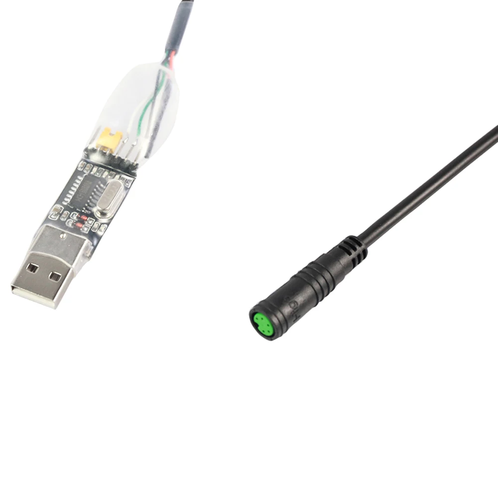 eBike USB Programming Cable for 8fun / Bafang BBS01 BBS02 BBS03 BBSHD Mid Drive / Center Electric Bike Motor Programmed Cable