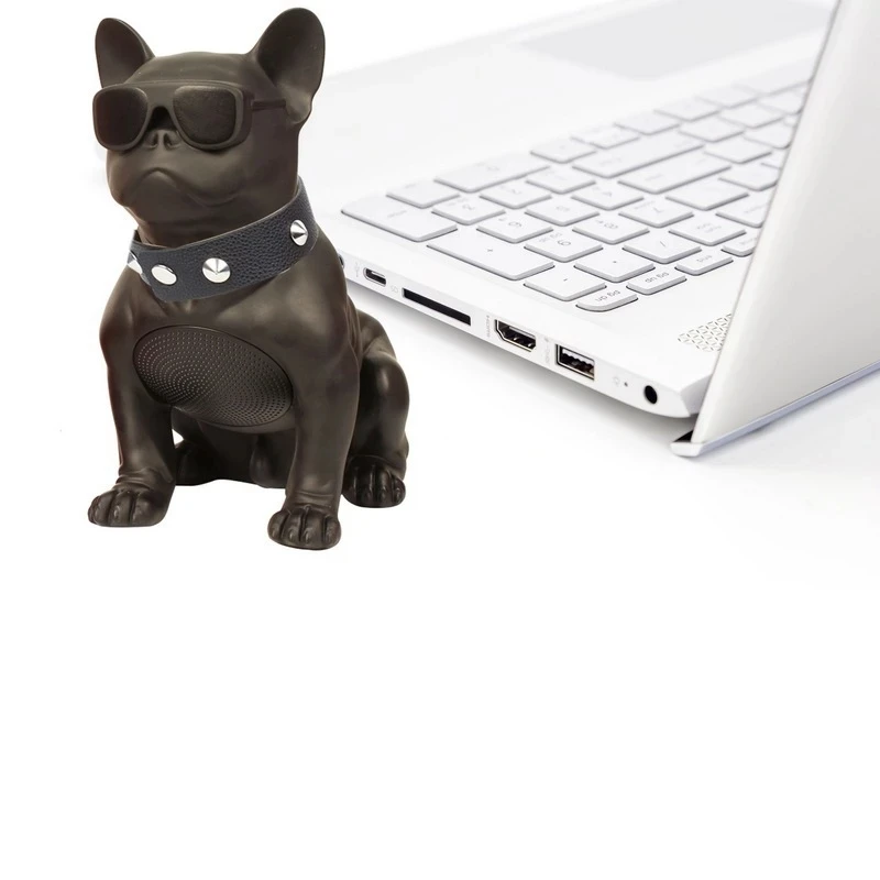 Портативная Bluetooth-Колонка 2021 модель 3D колонка M11 Bulldog 2 0 креативная мультяшная