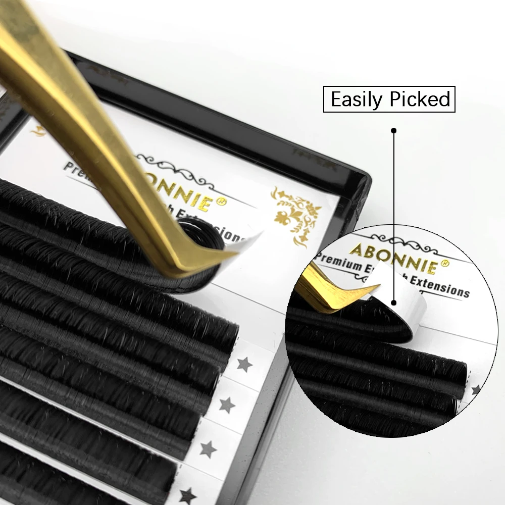 Легкие веерные ресницы наращивание ресниц аутоматическое цветение быстрый веер