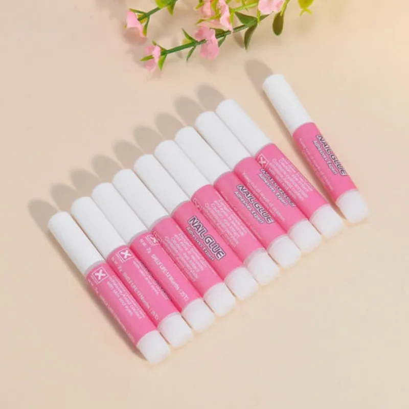 10 шт. клей для накладных ногтей профессиональные накладные ногти набор маникюра