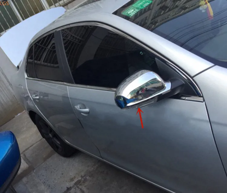 

For Volkswagen Lavida 2008-2012 ABS Chrome rearview mirror decoration cover Anti-scratch protection decoration car accessories