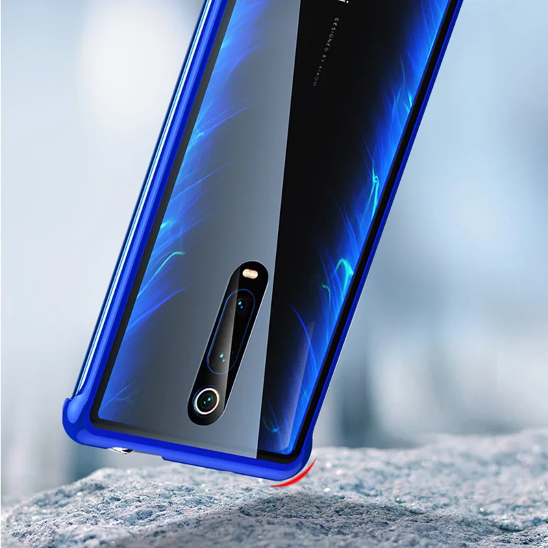K20 Pro Чехол для Xiao mi Red mi K20 K20 Pro Чехол из закаленного стекла противоударный металлический бампер чехол для Xiaomi mi 9T 9T Pro Funda