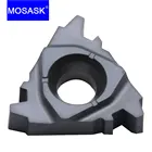 MOSASK 10 шт. 16ER 2TR ZP10 30  трапециевидные резьбы DIN103 передача внешняя резьба обработка резьбовые вставки