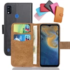 Чехол для ZTE Blade A51, 6 цветов, 6,52 дюйма, кожаный, модный, роскошный, многофункциональный, ZTE Blade A51, чехол для телефона, слоты для карт