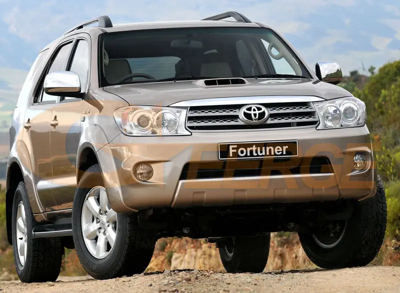 Для Toyota FORTUNER 2008 2009 2010 отличный ультра яркий CCFL ангельские глазки Halo кольца