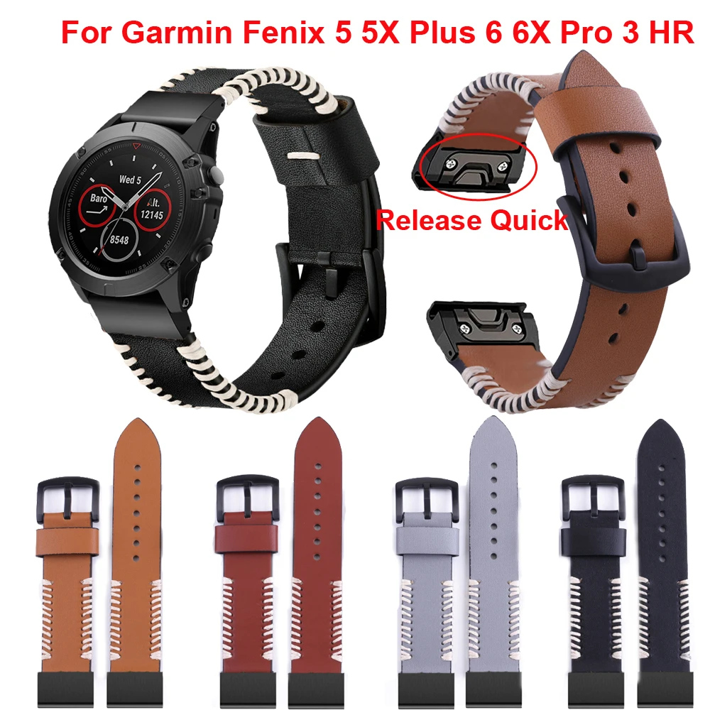 

Ремешок силиконовый для смарт-часов Garmin Fenix 6 6X Pro 5X 5Plus 3 HR Forerunner 935 945