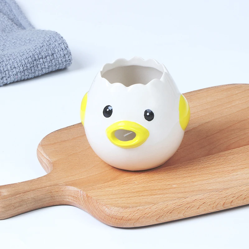 Кухонные креативные керамические разделители яичного желтка инструмент для