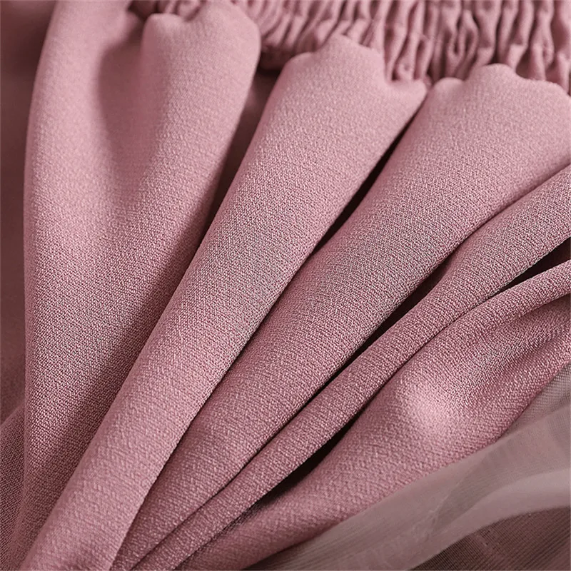 Летняя Осенняя женская шифоновая рубашка с воротником-лодочкой милый галстук