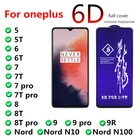 Закаленное стекло rinbo для Oneplus 8 9 9R 7T 8T 7 6 6T 5 5T Pro, защита экрана One Plus Nord 2 CE N10 N100 N200, защитная пленка